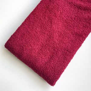 Maroon - Teddy Knit